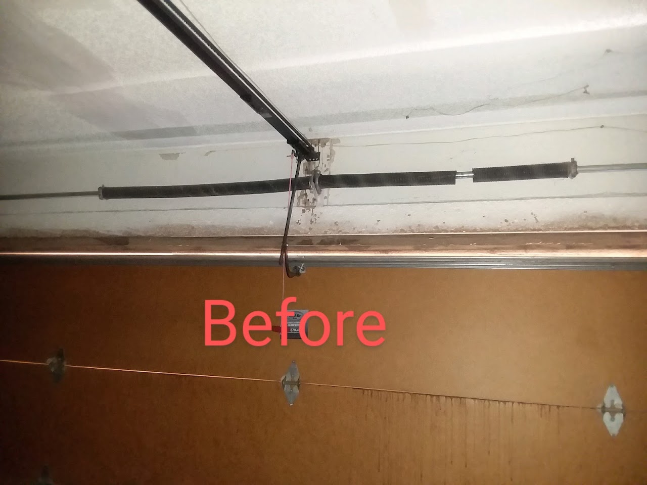 It Works Garage Doors project